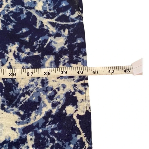 Nwts Cato Blue & White Maxi Skirt - Picture 5 of 6